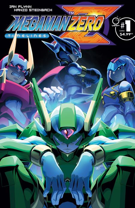 MEGA MAN ZERO TIMELINES (2025) #1 (ONE SHOT) CVR B JEFFREY CRUZ