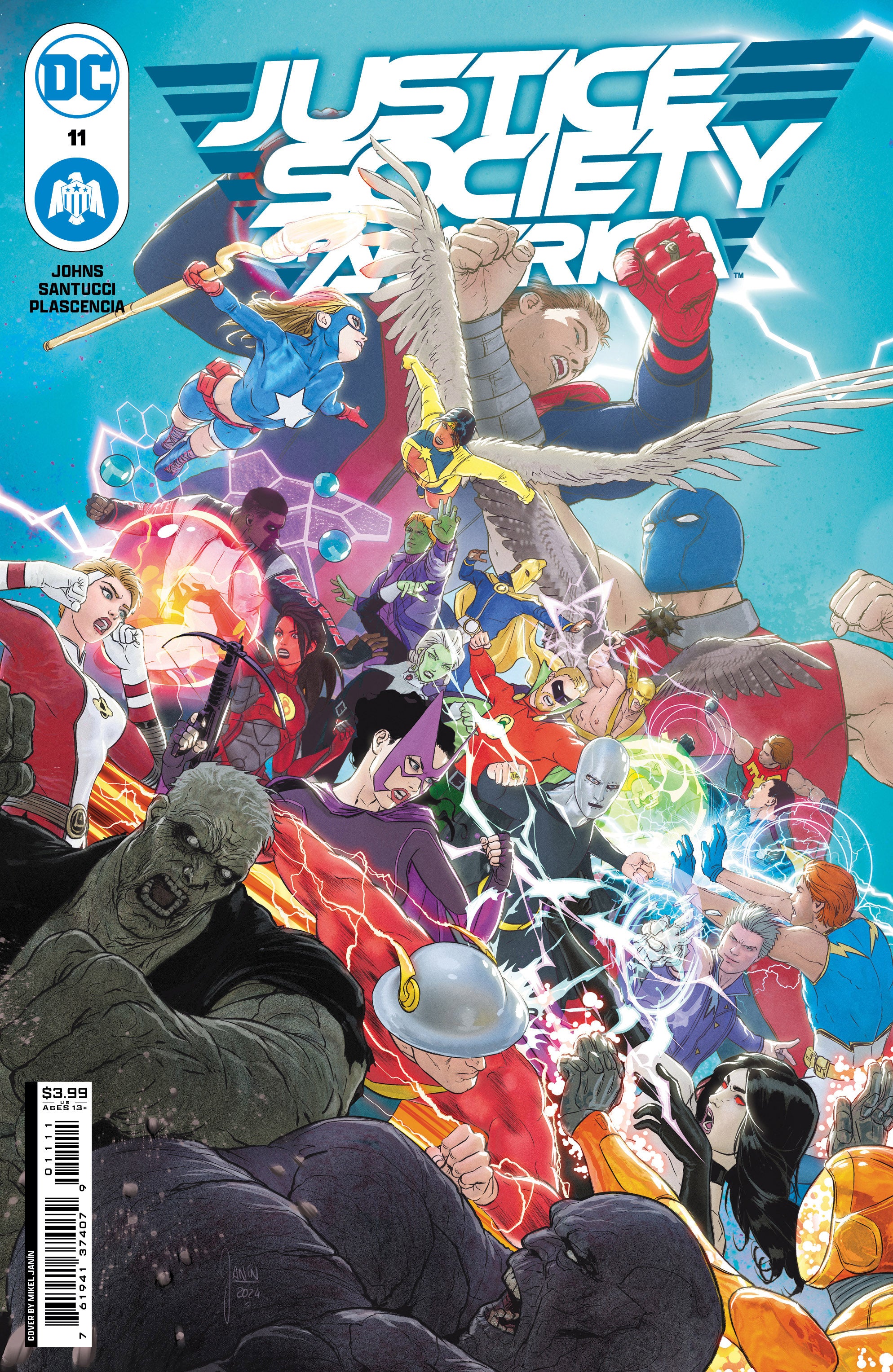 JUSTICE SOCIETY OF AMERICA (2022) #11 CVR A MIKEL JANIN