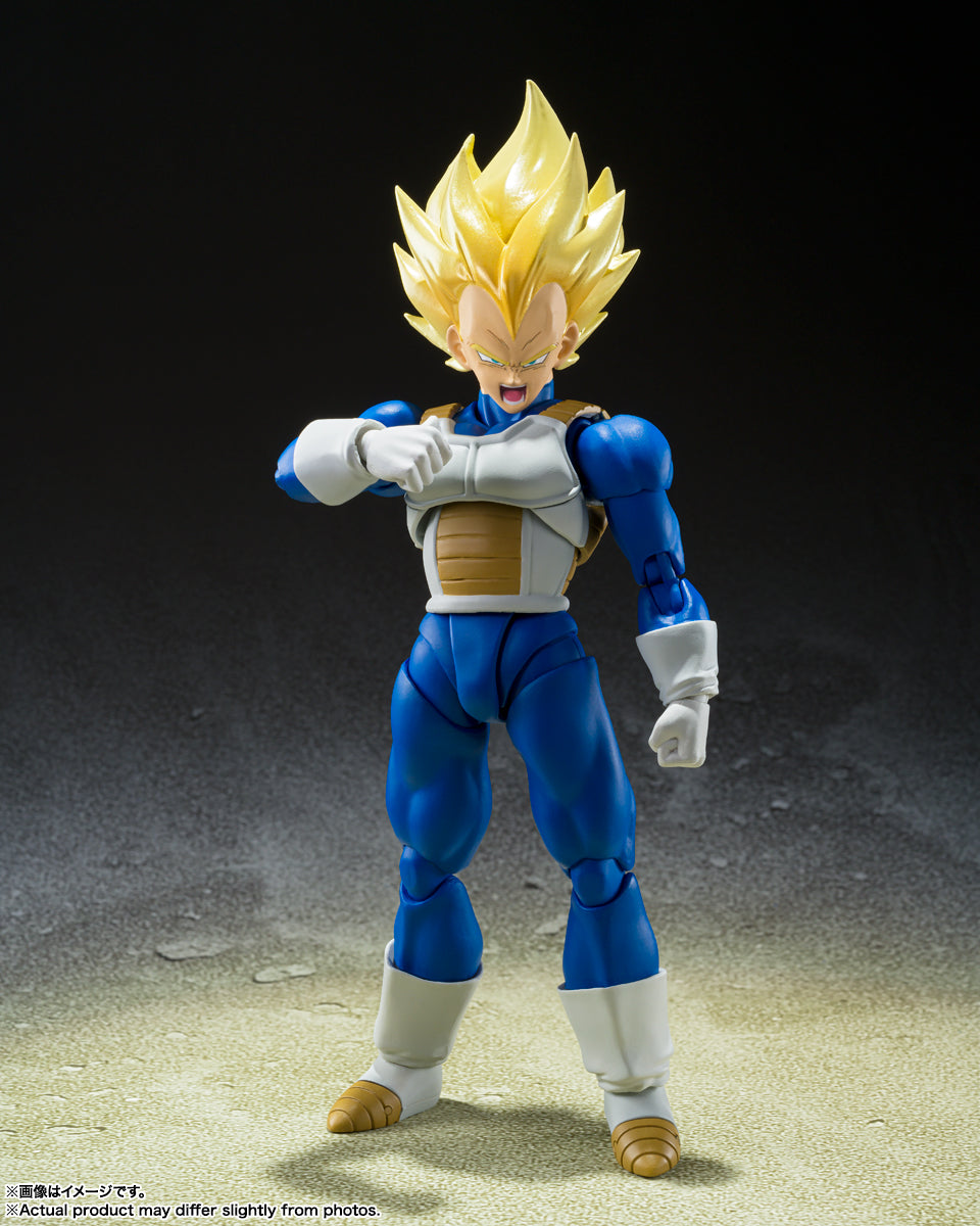 S.H.FIGUARTS DRAGON BALL Z SUPER SAIYAN VEGETA AWAKENING SUPER SAIYAN BLOOD FIGURE AF