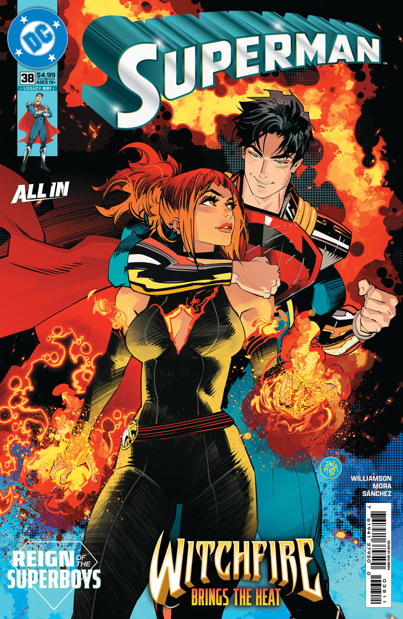 SUPERMAN (2023) #38 CVR A DAN MORA (THE REIGN OF THE SUPERBOYS)