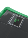 PALMS OFF GAMING COLLECTORS SERIES 9 POCKET GREEN ZIP TOP LOADER BINDER