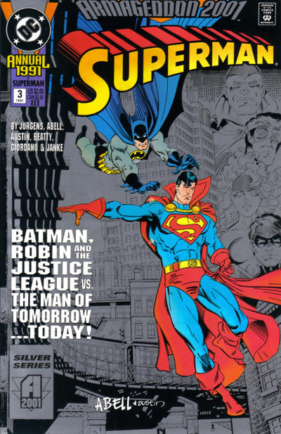 SUPERMAN (1987) ANNUAL #3 - THIRD PRINTING