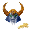 BLOKEES TRANSFORMERS UNICRON TRANSPARENT VERSION
