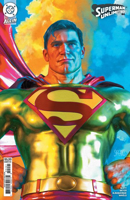 SUPERMAN UNLIMITED (2025) #4 CVR B MARK SPEARS CARD STOCK VAR