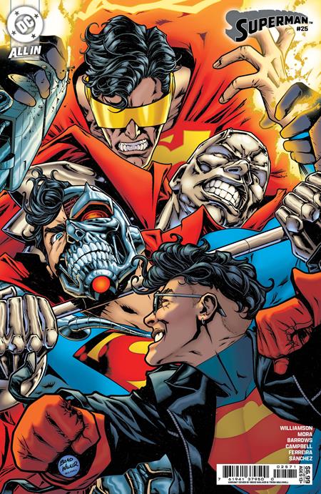 SUPERMAN (2023) #25 CVR E BRAD WALKER CARD STOCK VAR