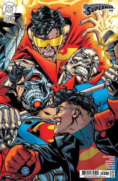 SUPERMAN (2023) #25 CVR E BRAD WALKER CARD STOCK VAR