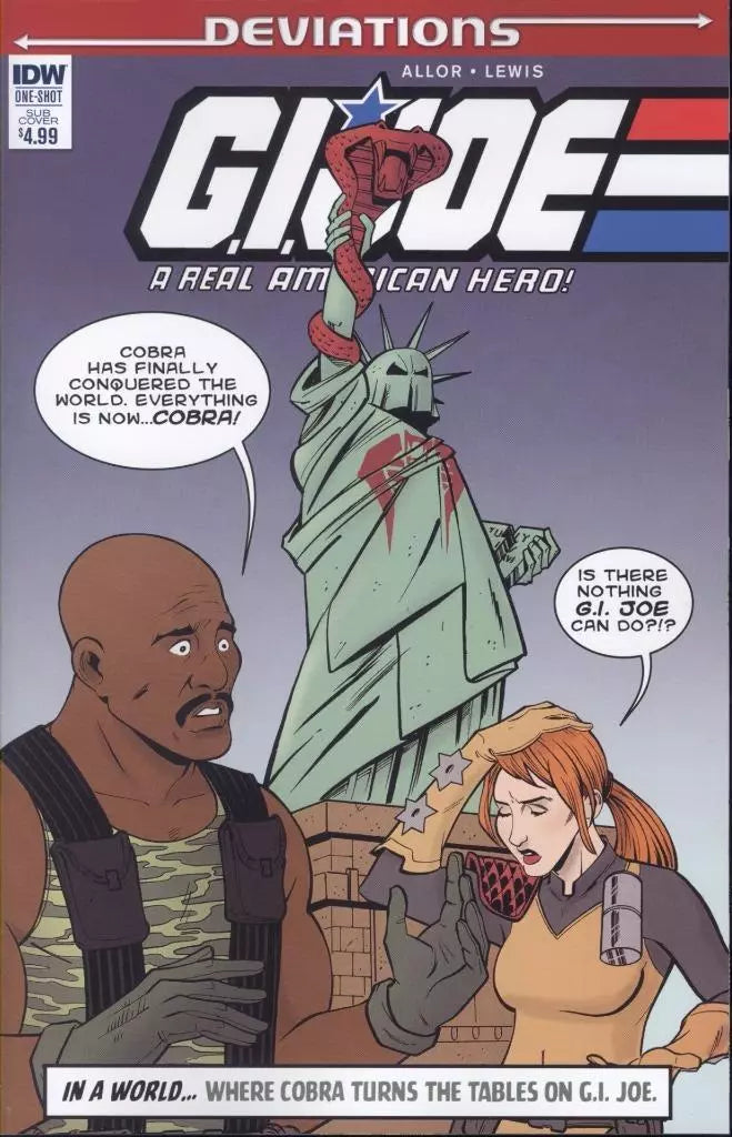 GI JOE DEVIATIONS (2016) #1 (ONE SHOT) SUBSCRIPTION VAR