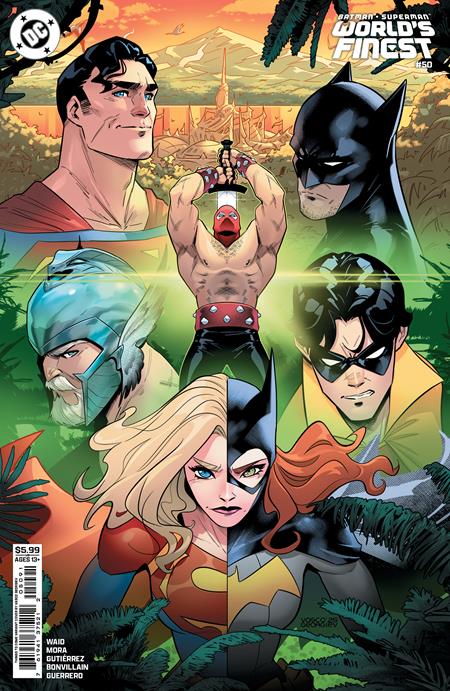 BATMAN SUPERMAN WORLDS FINEST (2022) #50 CVR H VASCO GEORGIEV THINGS TO COME CARD STOCK VAR
