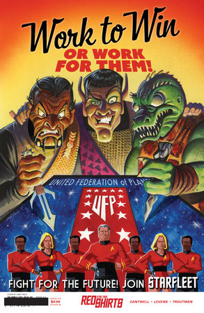 STAR TREK RED SHIRTS (2025) #4 CVR B PRICE FEDERATION RECRUITMENT