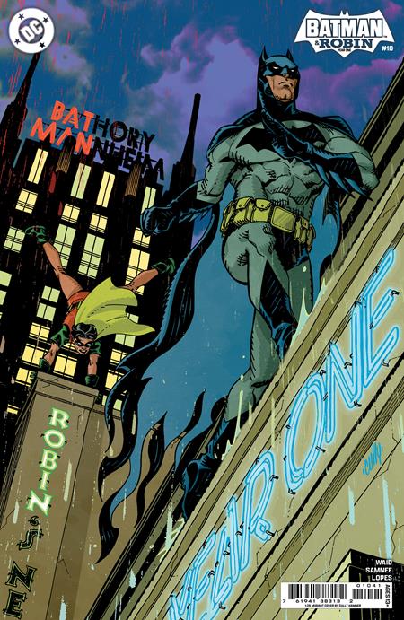 BATMAN AND ROBIN YEAR ONE (2024) #10 CVR D INC 1:25 CULLY HAMNER CARD STOCK VAR