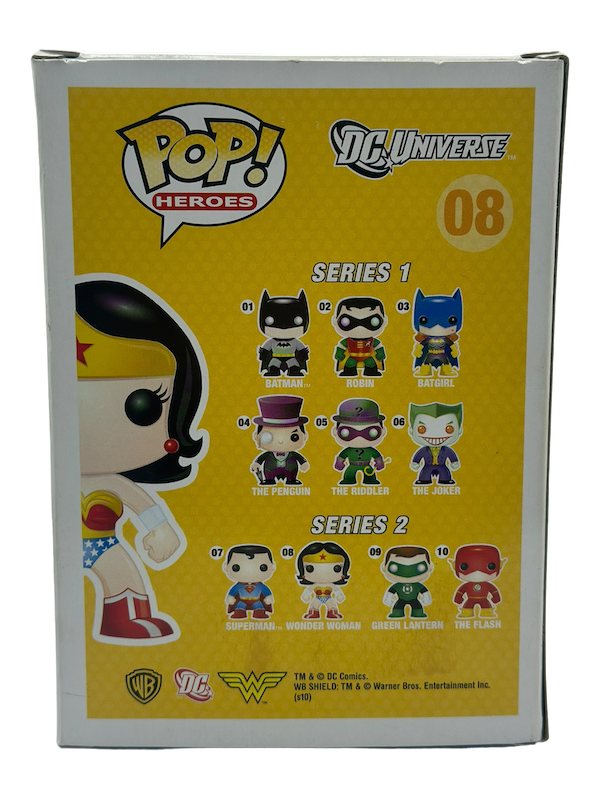 POP SUPER HEROES WONDER WOMAN #08 CHASE VINYL FIGURE