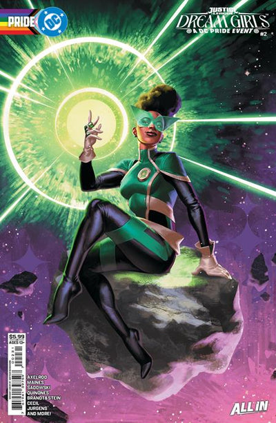 JUSTICE LEAGUE DREAM GIRLS A DC PRIDE EVENT (2026) #2 CVR C MATEUS MANHANINI CARD STOCK VAR
