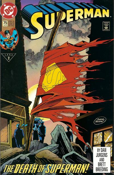 SUPERMAN (1987) #75 - DIRECT EDITION