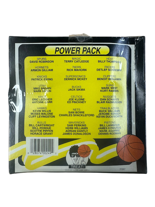 1990-91 FLEER POWER PACK BASKETBALL SET DAVID ROBINSON