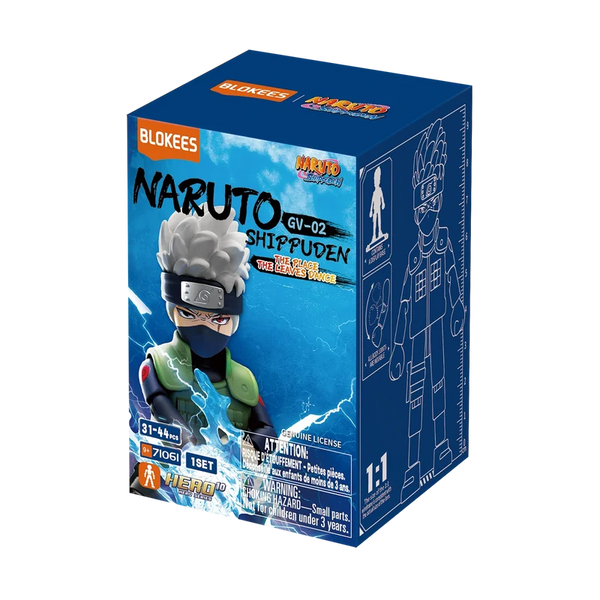 BLOKEES NARUTO GALAXY VERSION 2 THE PLACE THE LEAVES DANCE MINI MODEL (BLIND BOX)