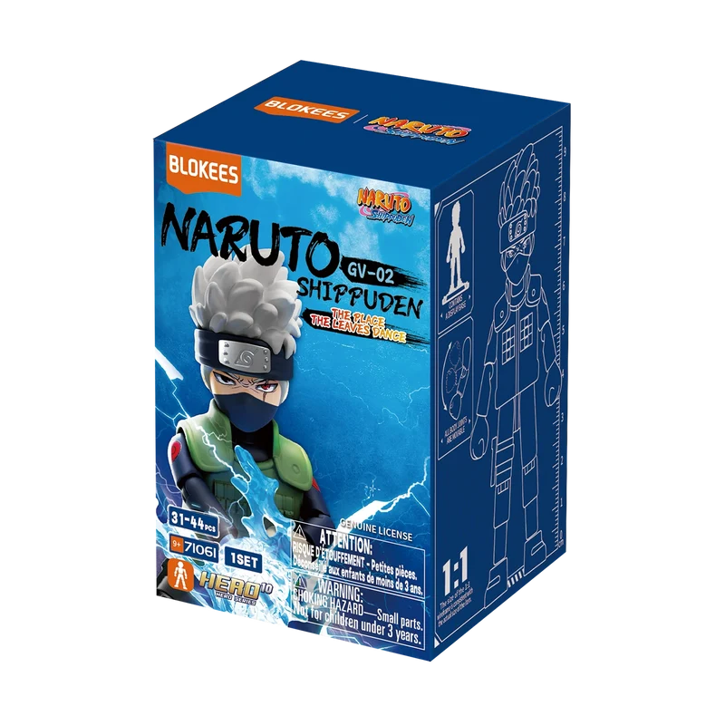 BLOKEES NARUTO GALAXY VERSION 2 THE PLACE THE LEAVES DANCE MINI MODEL (BLIND BOX)