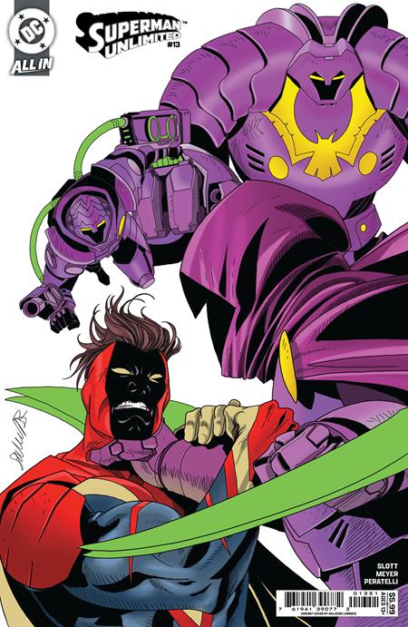 SUPERMAN UNLIMITED (2025) #13 CVR D SALVADOR LARROCA CARD STOCK VAR (THE REIGN OF THE SUPERBOYS)