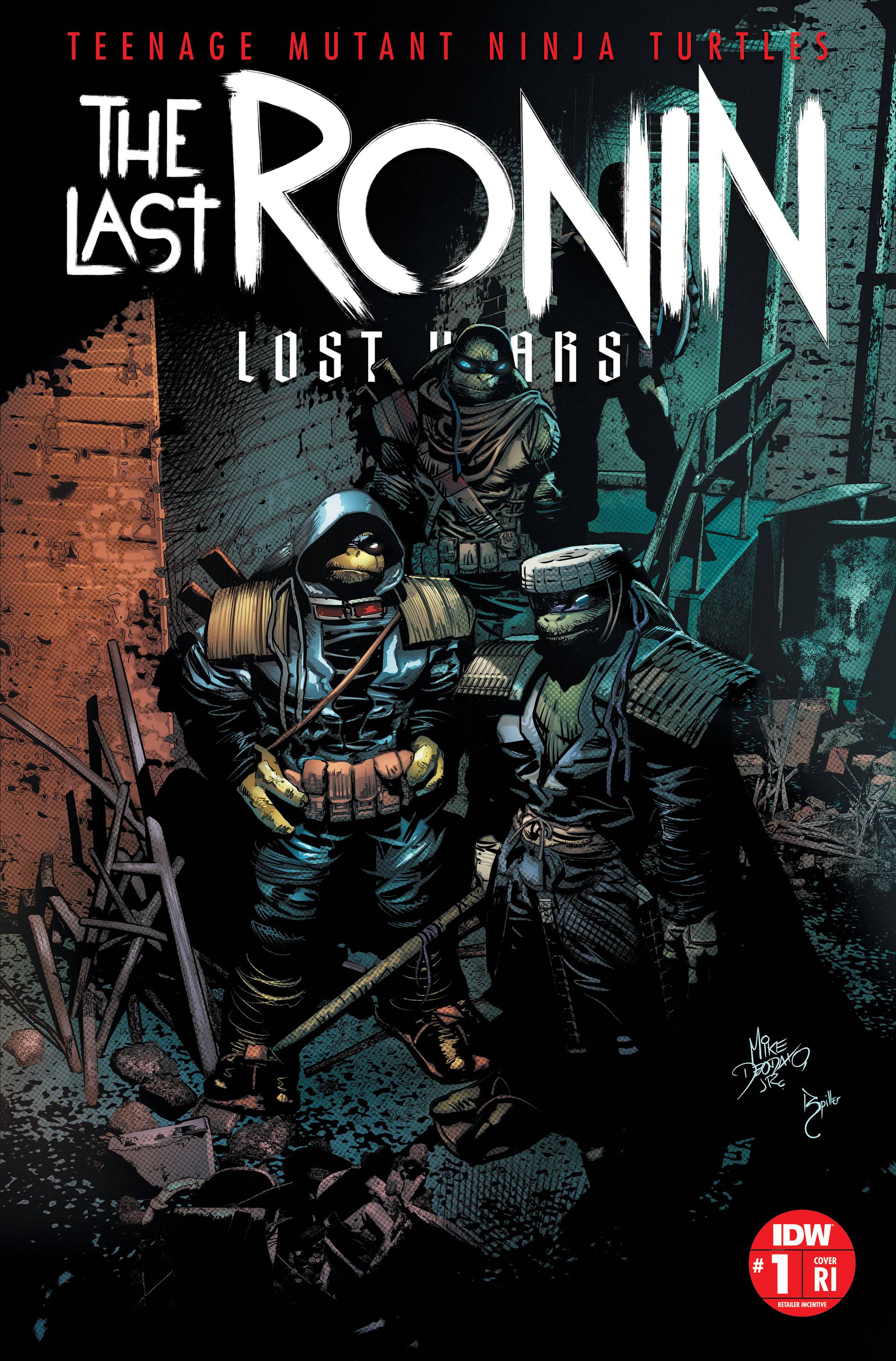 TMNT LAST RONIN LOST YEARS (2022)  - 1:25 VARIANT SET (VF/NM) (SEE NOTES)