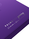 PALMS OFF GAMING COLLECTORS SERIES 9 POCKET PURPLE ZIP TOP LOADER BINDER