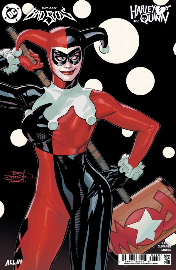 HARLEY QUINN (2021) #66 CVR C TERRY DODSON & RACHEL DODSON CARD STOCK VAR (BATMAN BAD SEEDS)
