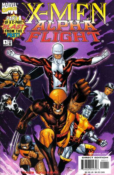 X-MEN ALPHA FLIGHT (1998) SET OF TWO (VF)