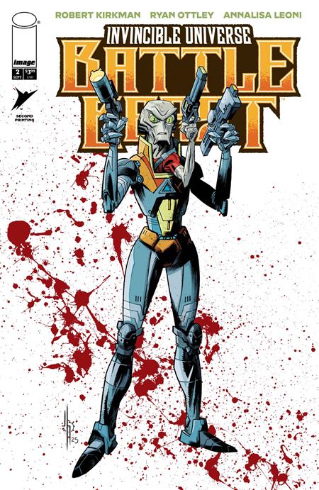 INVINCIBLE UNIVERSE BATTLE BEAST (2025) #2 2ND PTG CVR A JASON HOWARD VAR