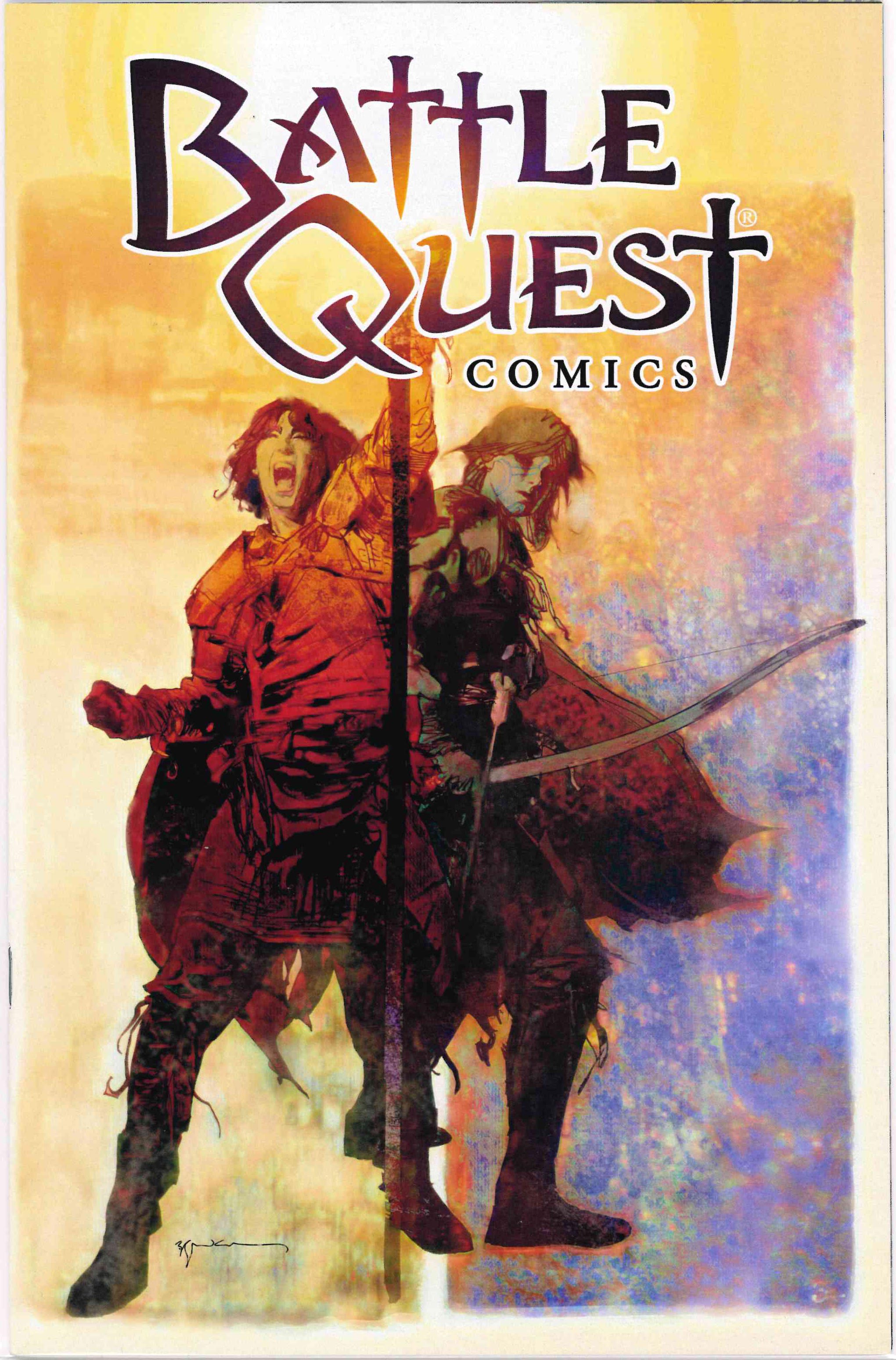 BATTLE QUEST COMICS SAMPLER (2024) COMICS PRO VARIANT