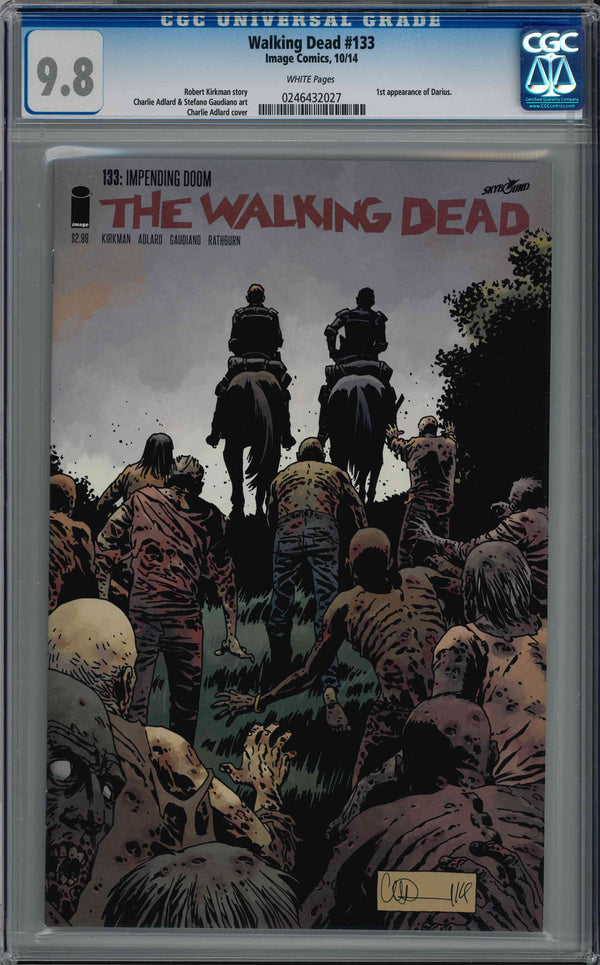 CGC WALKING DEAD (2003) #133 (9.8)