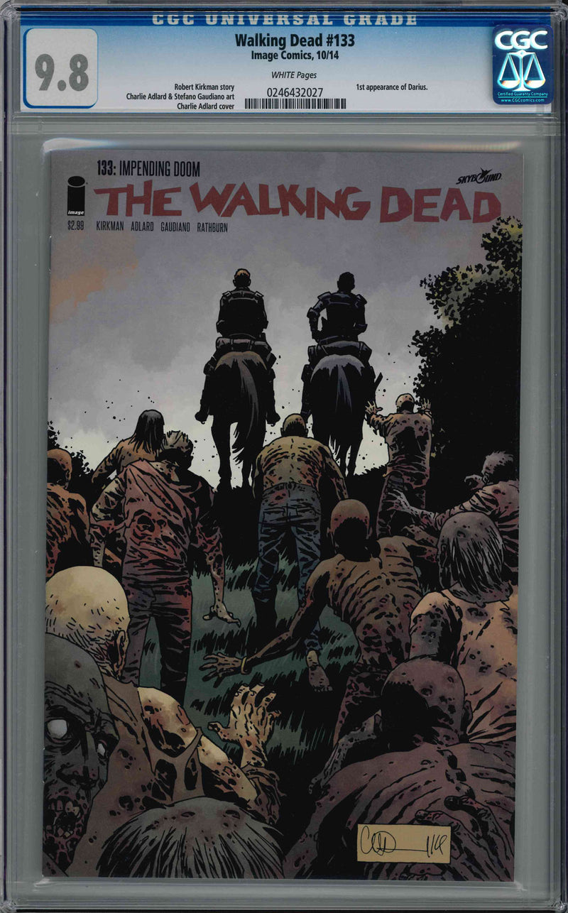 CGC WALKING DEAD (2003) #133 (9.8)