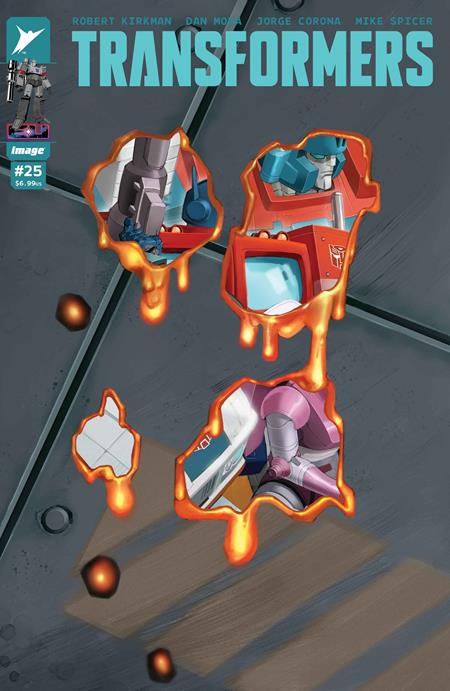 TRANSFORMERS (2023) #25 CVR K ERIC CANETE FOIL DIE CUT VAR