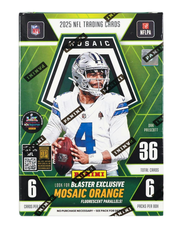 2025 PANINI MOSAIC NFL FOOTBALL BLASTER BOX