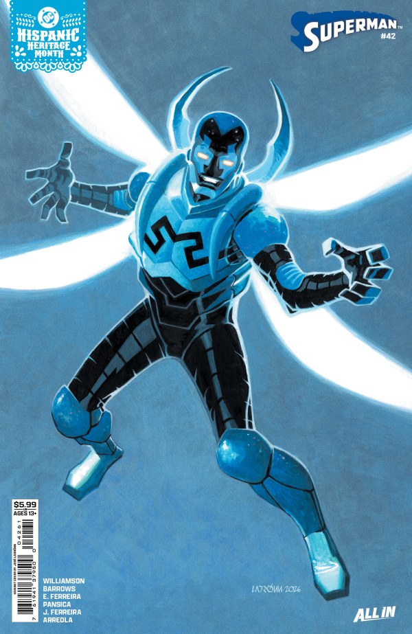 SUPERMAN (2023) #42 CVR F JOSE LADRONN HISPANIC HERITAGE MONTH CARD STOCK VAR (KINGDOM OF ZOD)
