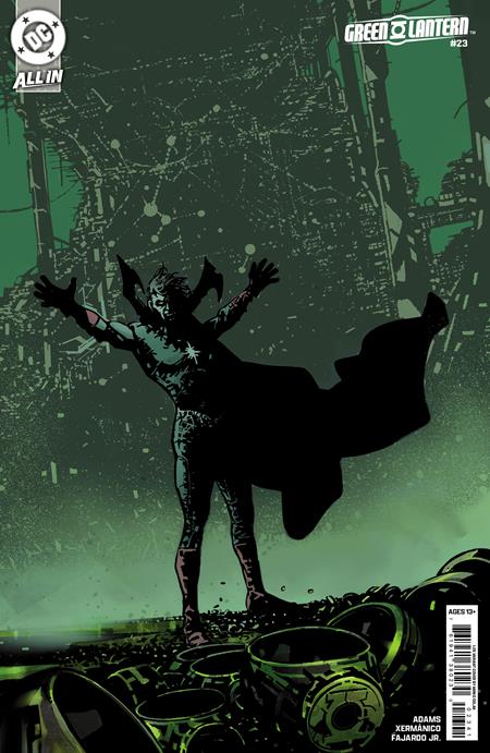 GREEN LANTERN (2023) #23 CVR E INC 1:25 MIRKO COLAK CARD STOCK VAR