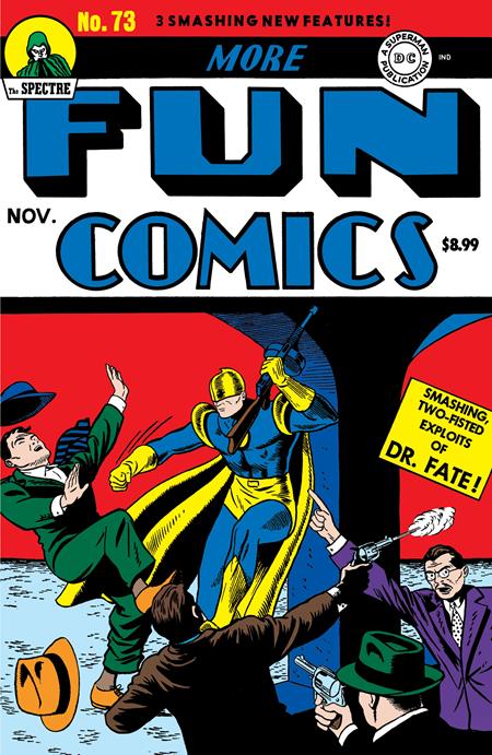 MORE FUN COMICS (1935) #73 FACSIMILE EDITION (2025) CVR B HOWARD SHERMAN FOIL VAR