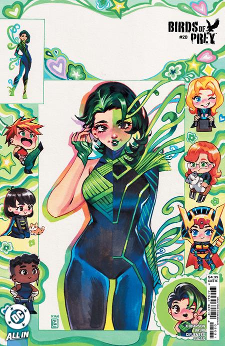 BIRDS OF PREY (2023) #20 CVR C RIAN GONZALES CARD STOCK VAR