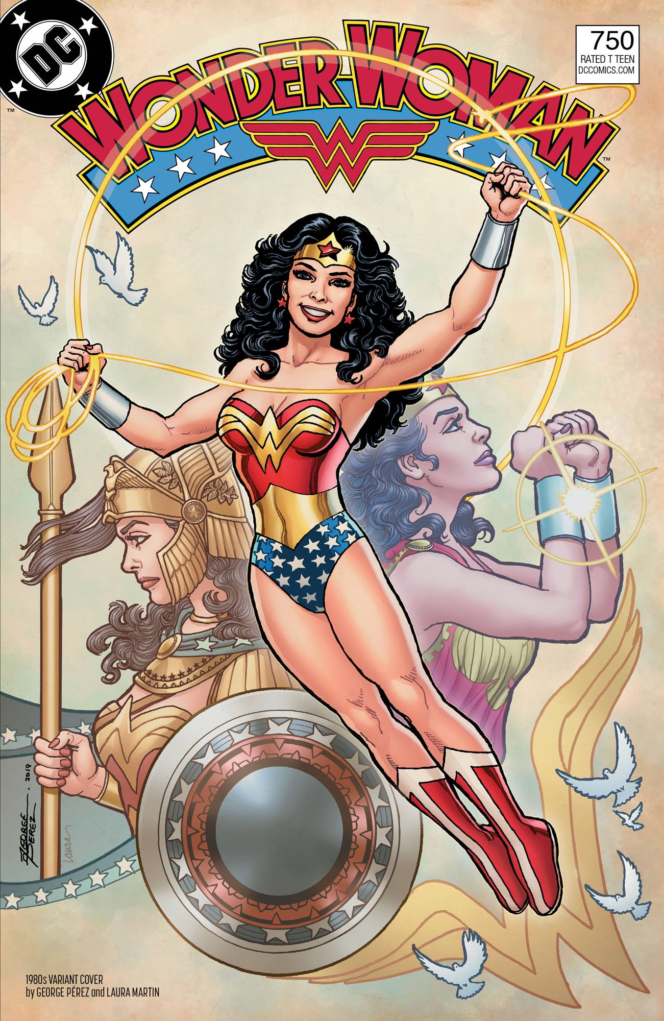 WONDER WOMAN VOL 5 #750 1980S GEORGE PEREZ VAR ED