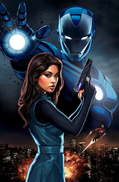 IRON MAN (2026) #1 25 COPY INCV IVAN TALAVERA MELINDA MAY VIRGIN VAR