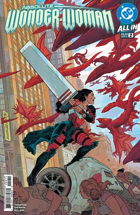 ABSOLUTE WONDER WOMAN (2024) #2 FOURTH PRINTING VAR