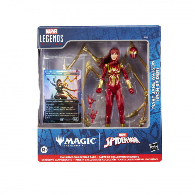 MARVEL LEGENDS SERIES X MAGIC THE GATHERING MARY JANE WATSON (IRON SPIDER) AF