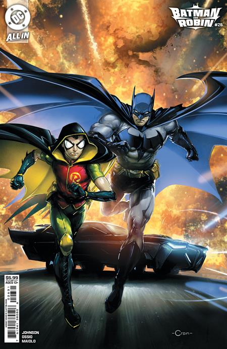 BATMAN AND ROBIN (2023) #26 CVR C CLAYTON CRAIN CARD STOCK VAR