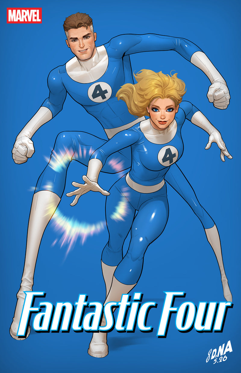 FANTASTIC FOUR (2025) #14 DAVID NAKAYAMA COLOR BLOCK BLUE VAR