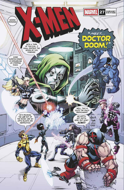 X-MEN (2024) #27 TODD NAUCK DOOM HOMAGE VAR