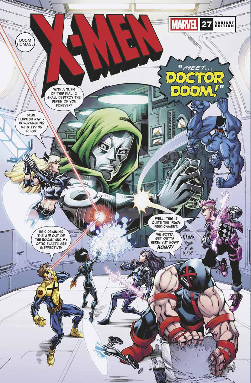 X-MEN (2024) #27 TODD NAUCK DOOM HOMAGE VAR