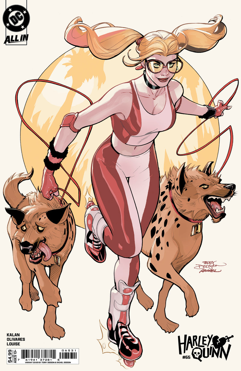 HARLEY QUINN (2021) #65 CVR C TERRY DODSON & RACHEL DODSON CARD STOCK VAR