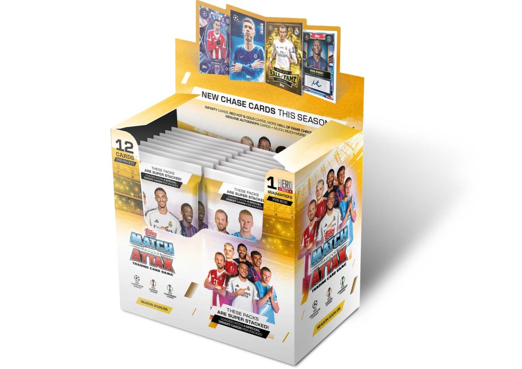 2025-26 TOPPS UCC MATCH ATTAX EXO BOOSTER BOX