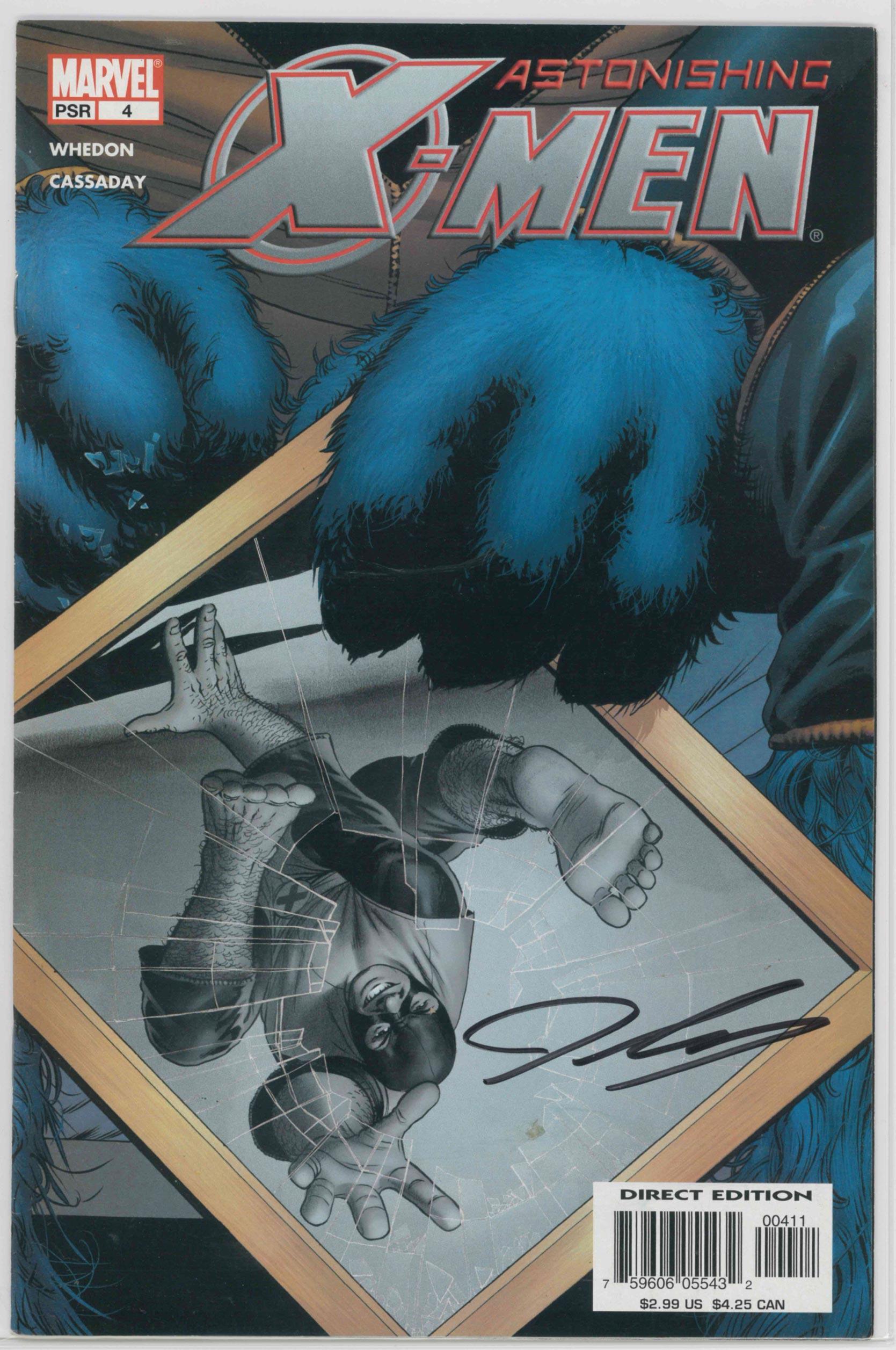 ASTONISHING X-MEN VOL 3 #4 - SIGNED BY JOHN CASSADAY (VG/FN) - Kings Comics