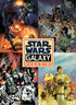 1995 TOPPS STAR WARS GALAXY MAGAZINE UNCUT PROMO CARD SHEET