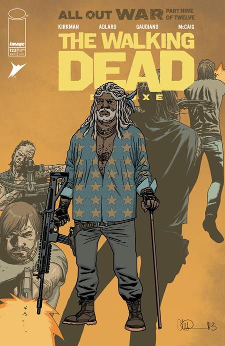 WALKING DEAD DELUXE (2020) #123 CVR B CHARLIE ADLARD & DAVE MCCAIG