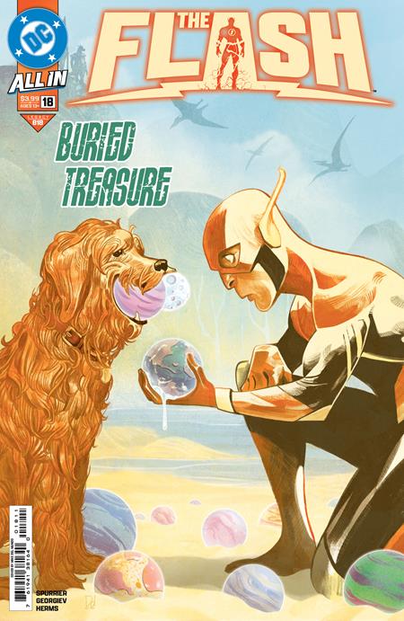 FLASH (2023) #18 CVR A MIKE DEL MUNDO