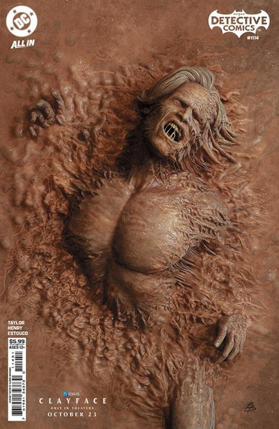 DETECTIVE COMICS (2016) #1114 CVR E BJORN BARENDS CLAYFACE MOVIE CARD STOCK VAR (BATMAN BAD SEEDS)